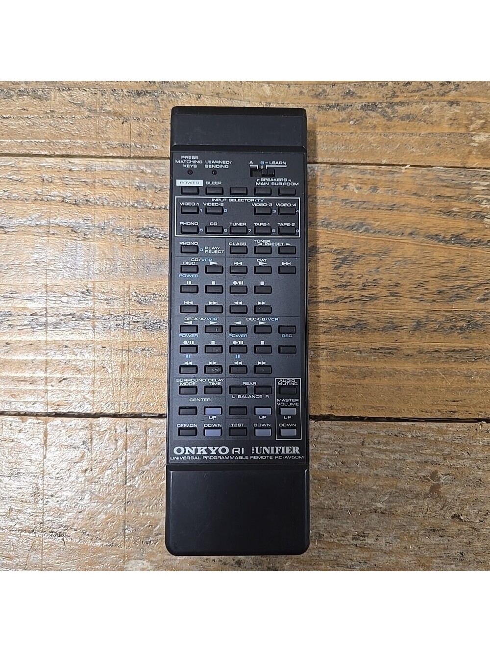 Onkyo RC-AV50M  RI Unifier Universal Programmable Remote Control (212-20))